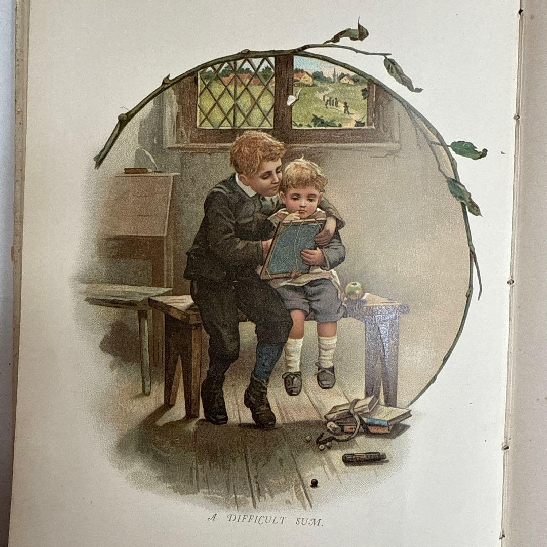 稀少すぎるアンティーク絵本　1888年アーネストニースター洋書ヴィクトリアン古書