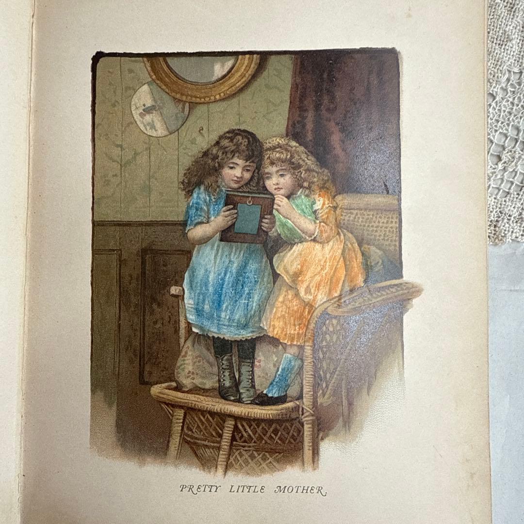 稀少すぎるアンティーク絵本　1888年アーネストニースター洋書ヴィクトリアン古書