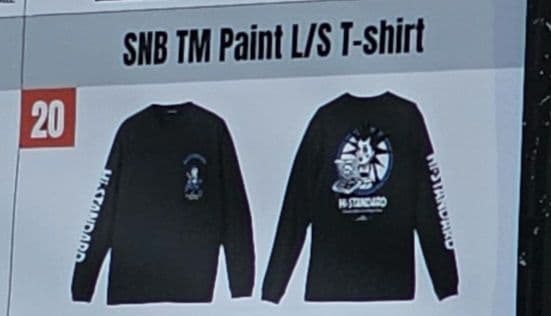 Hi-STANDARD　SNB TM Paint ロングスリーブTシャツ XXL