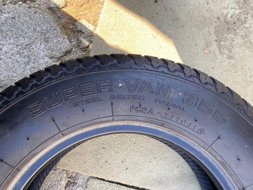 YOKOHAMA SUPERVAN 145R12 6PR LT 2本セット