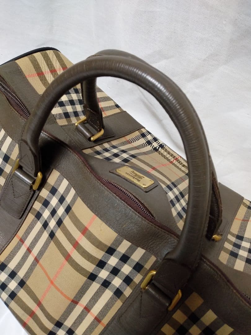 Burberry バーバリー ボストンバッグ　大容量 旅行 鞄
