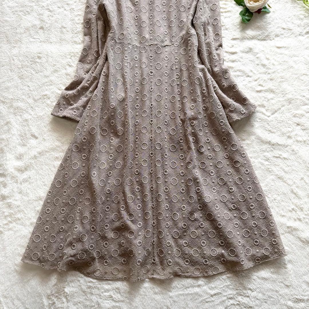 Sybilla シビラ レースボレロ 刺繍 コートワンピース ロング丈 Aライン