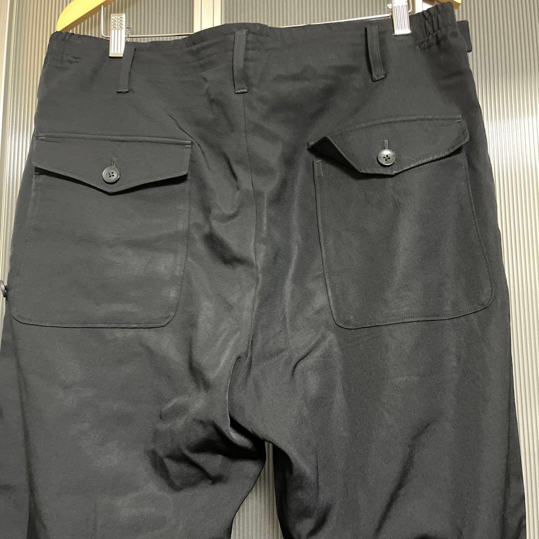 Yohji Yamamoto POUR HOMME テープ付き裾リブPT 2