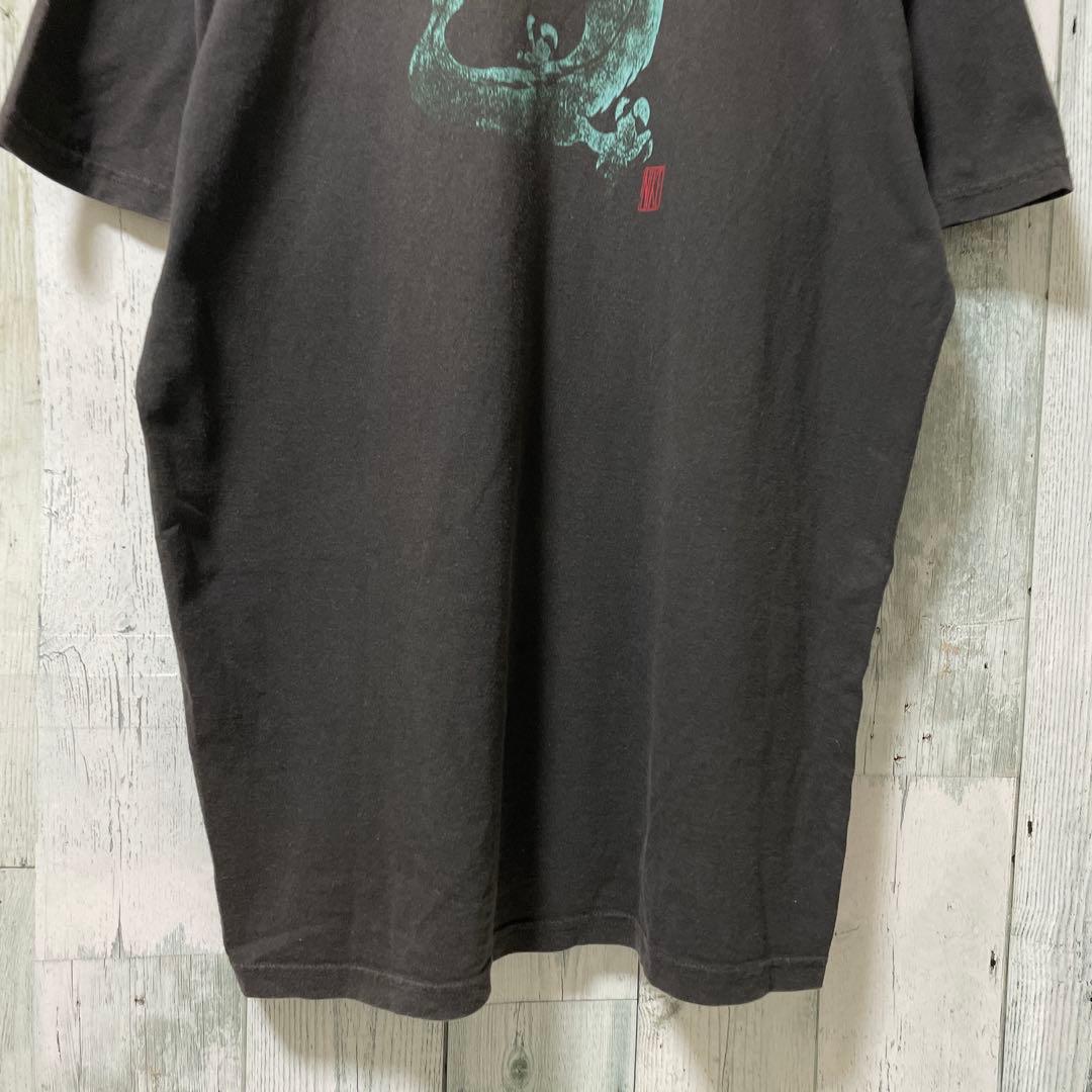 NIKE ヴィンテージ Tシャツ 90s ドラゴン 龍 ブラック