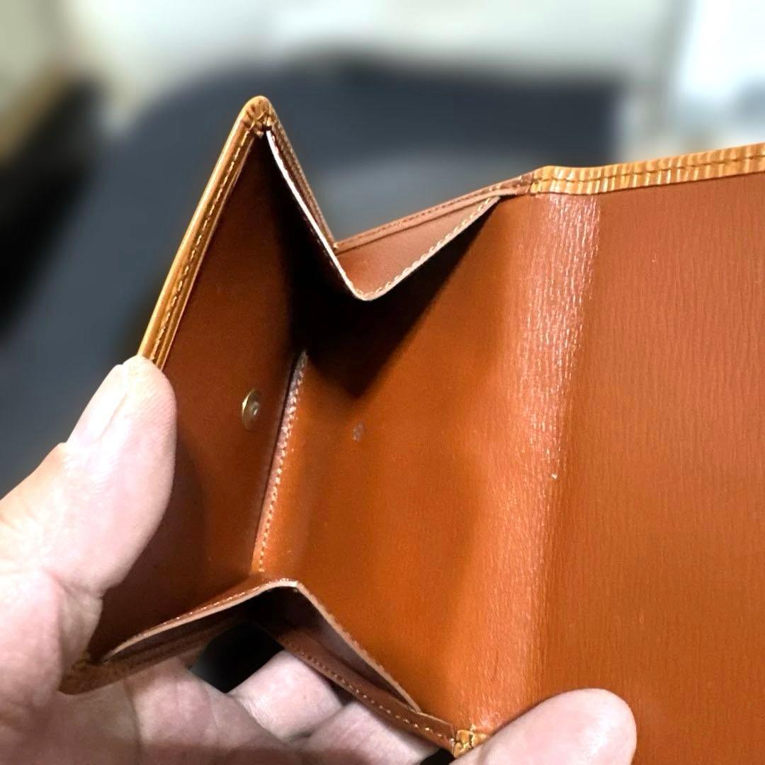 ⑤☆未使用/美品♪エピＷホック 折り財布 ケニアブラウン