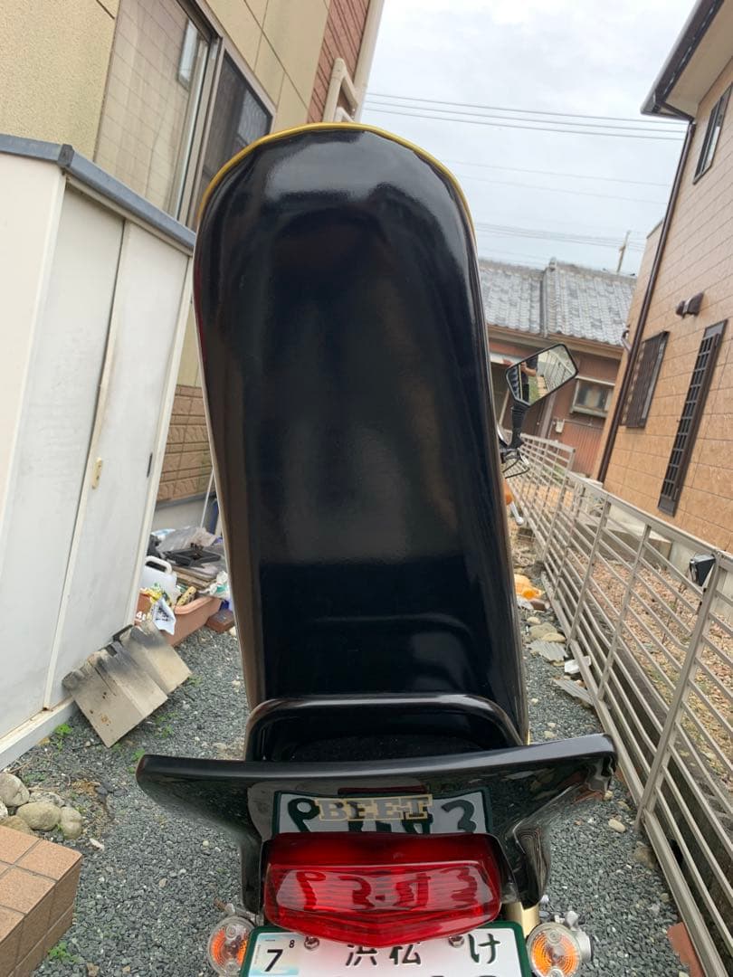 cb400sf nc39三段シート黒金