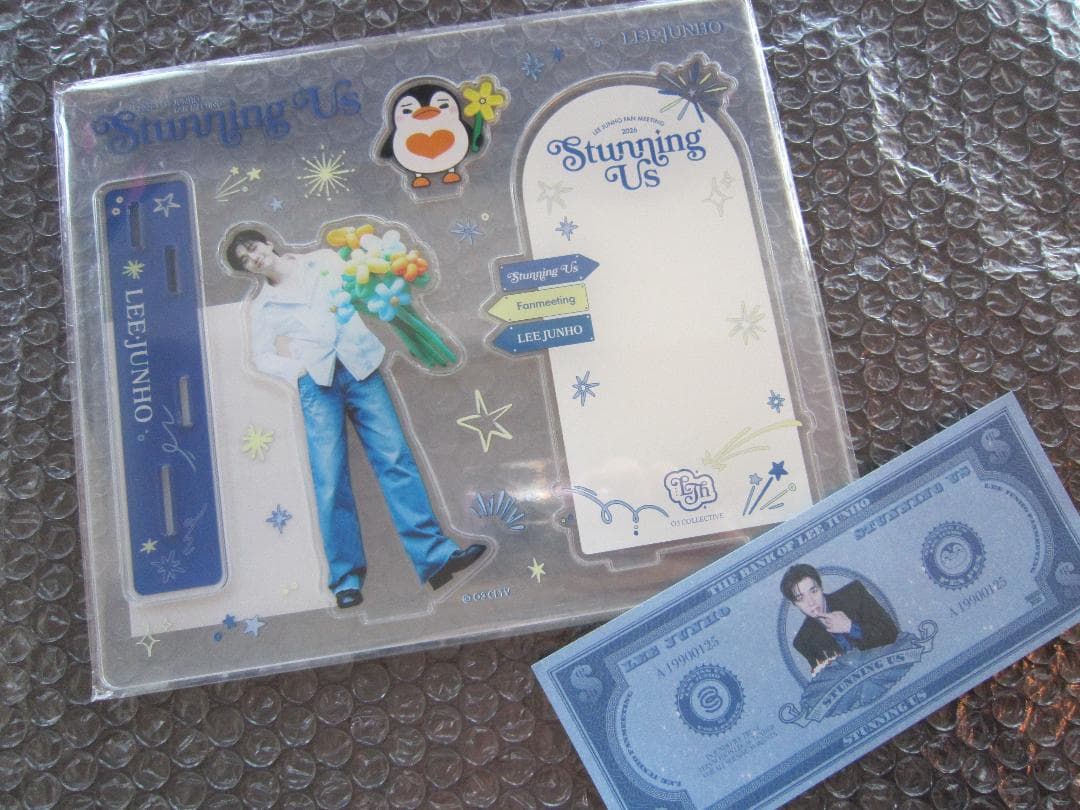 [h**] ジュノ FLASHLIGHT DVD & アクスタ & 紙幣