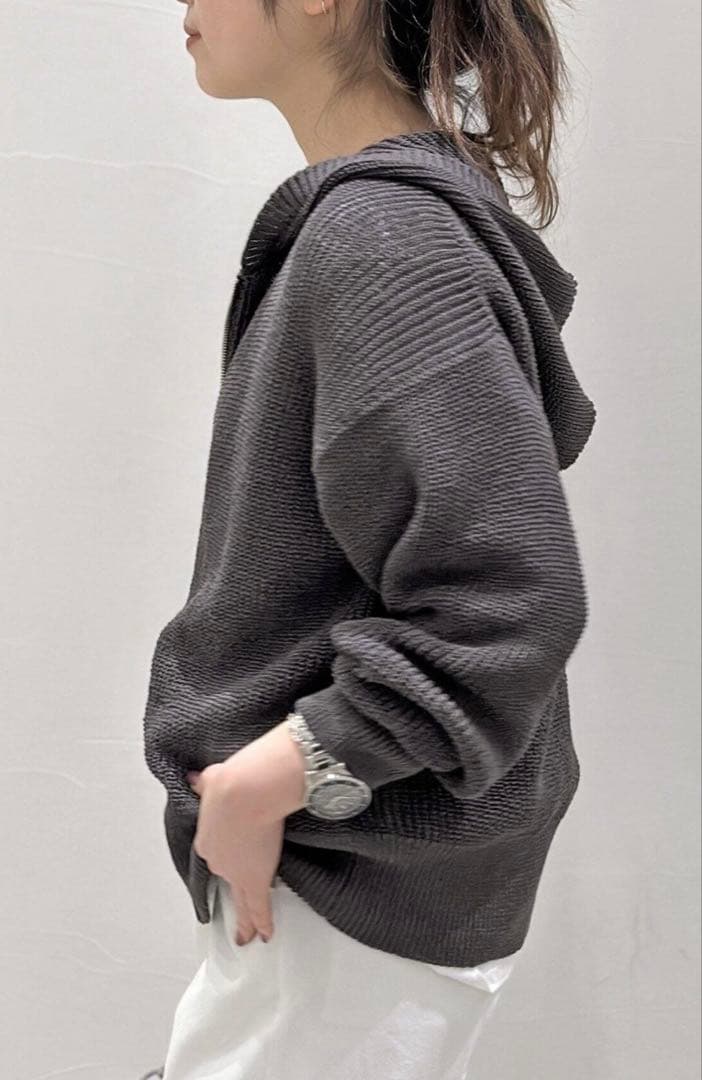 サクラ！極美品 ap studio ギマコットンフーディー