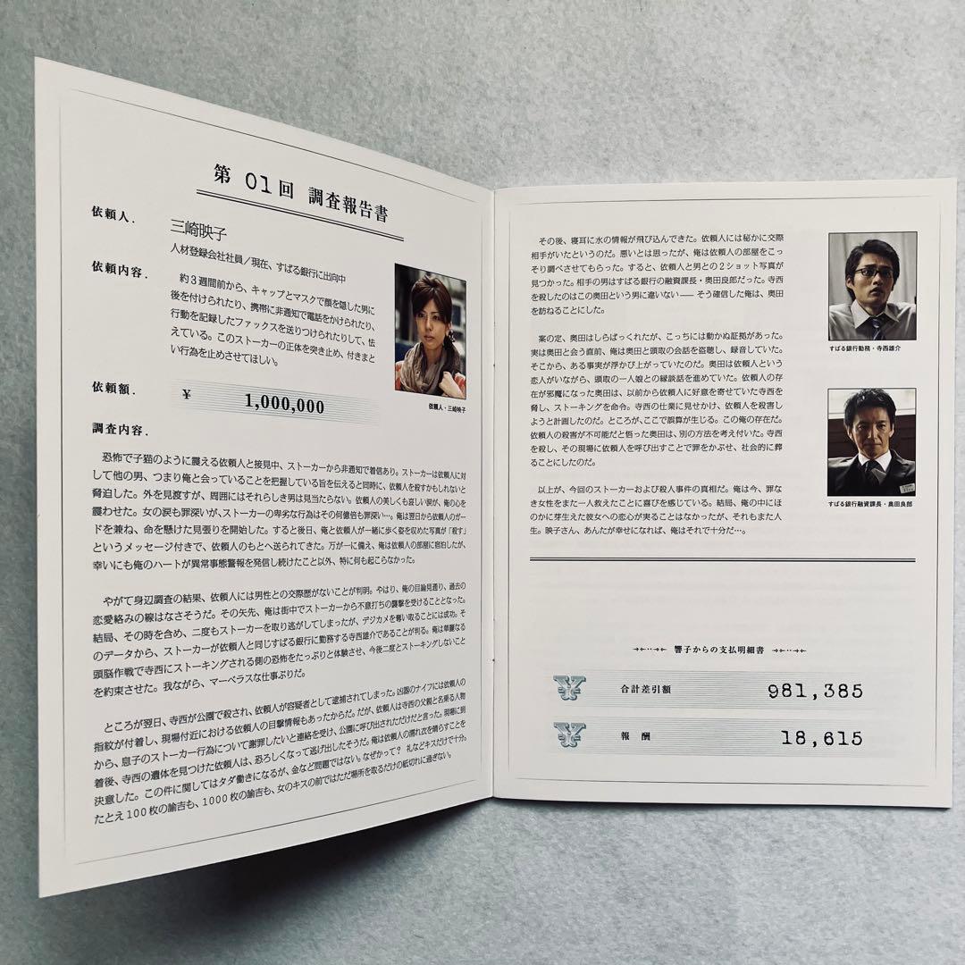 【入手困難】匿名探偵 DVD-BOX〈5枚組〉／高橋克典、片瀬那奈