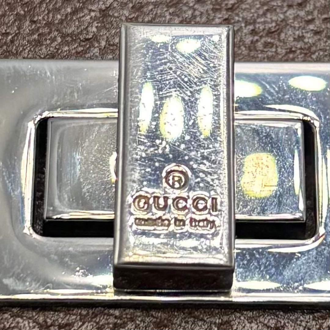 しょぴ丸~プロフ必読~ 　　GUCCI グッチ レザー 長財布 ブラウン