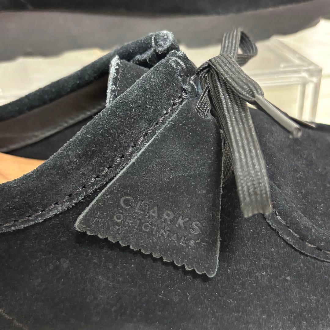 【美品】Clarks Wallabee GTX ブラックVibram UK7.5