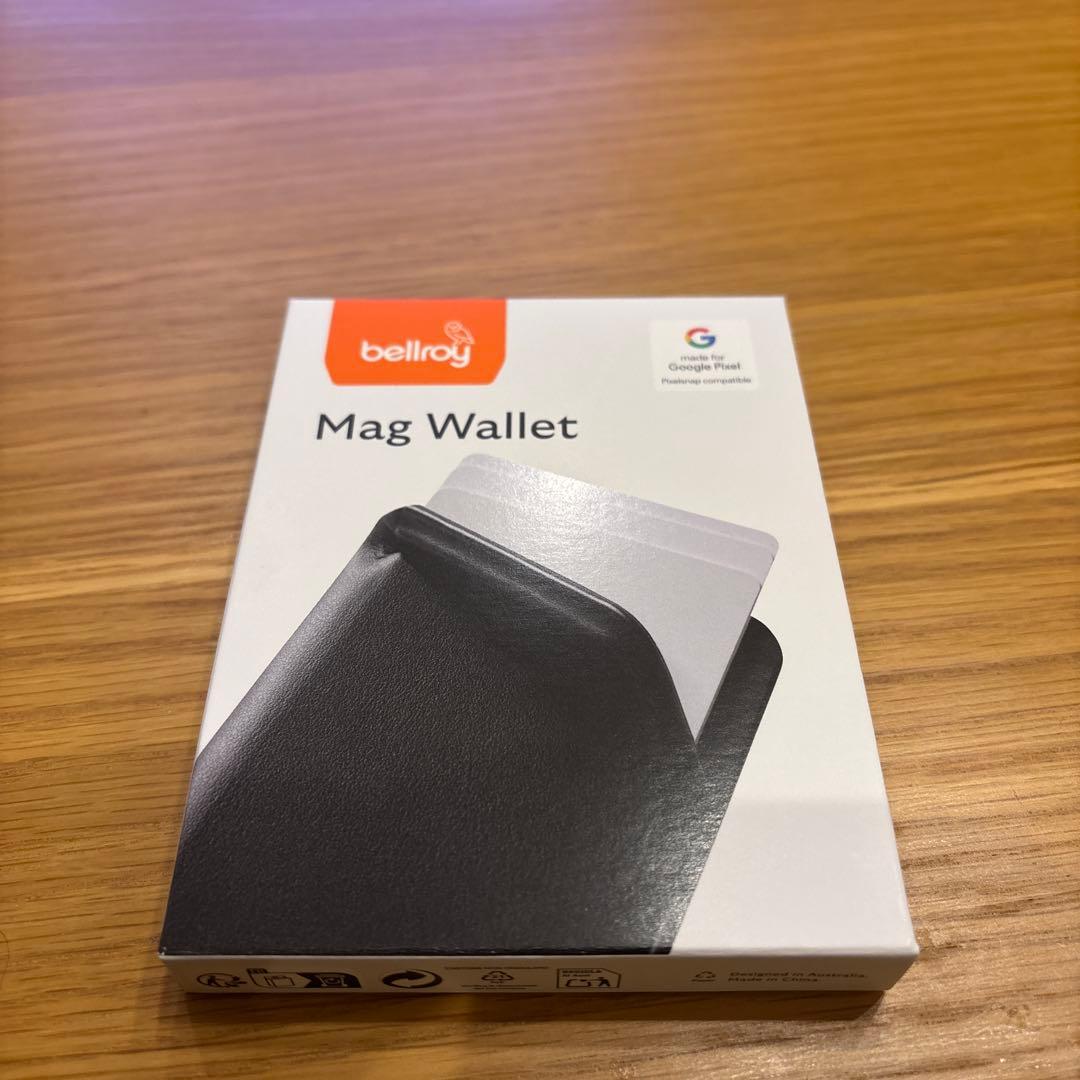 Bellroy レザー Mag ウォレット