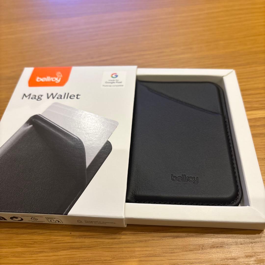 Bellroy レザー Mag ウォレット
