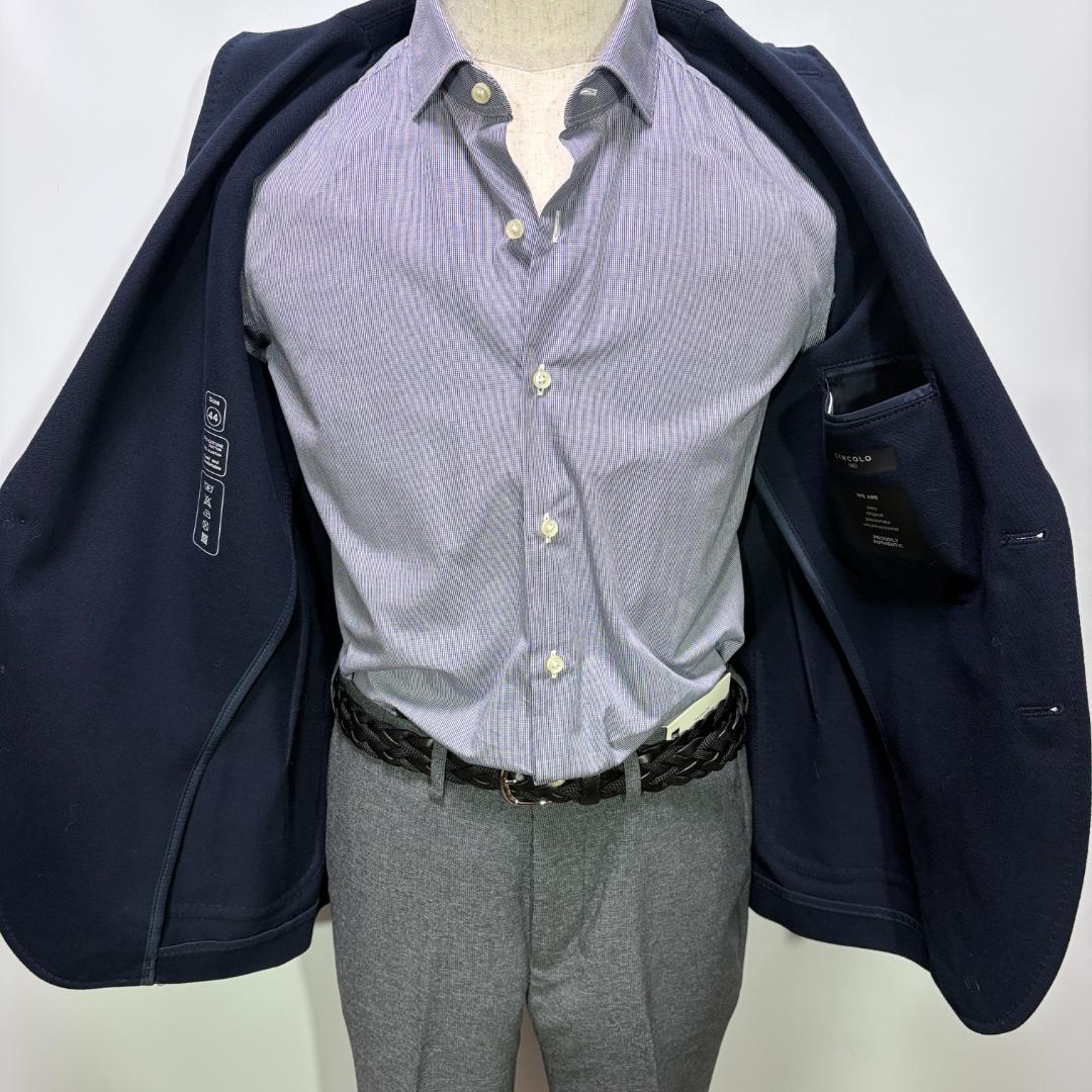 ビジカジ✨10%off CIRCOLO1901定番 3シーズン ネイビー 44S