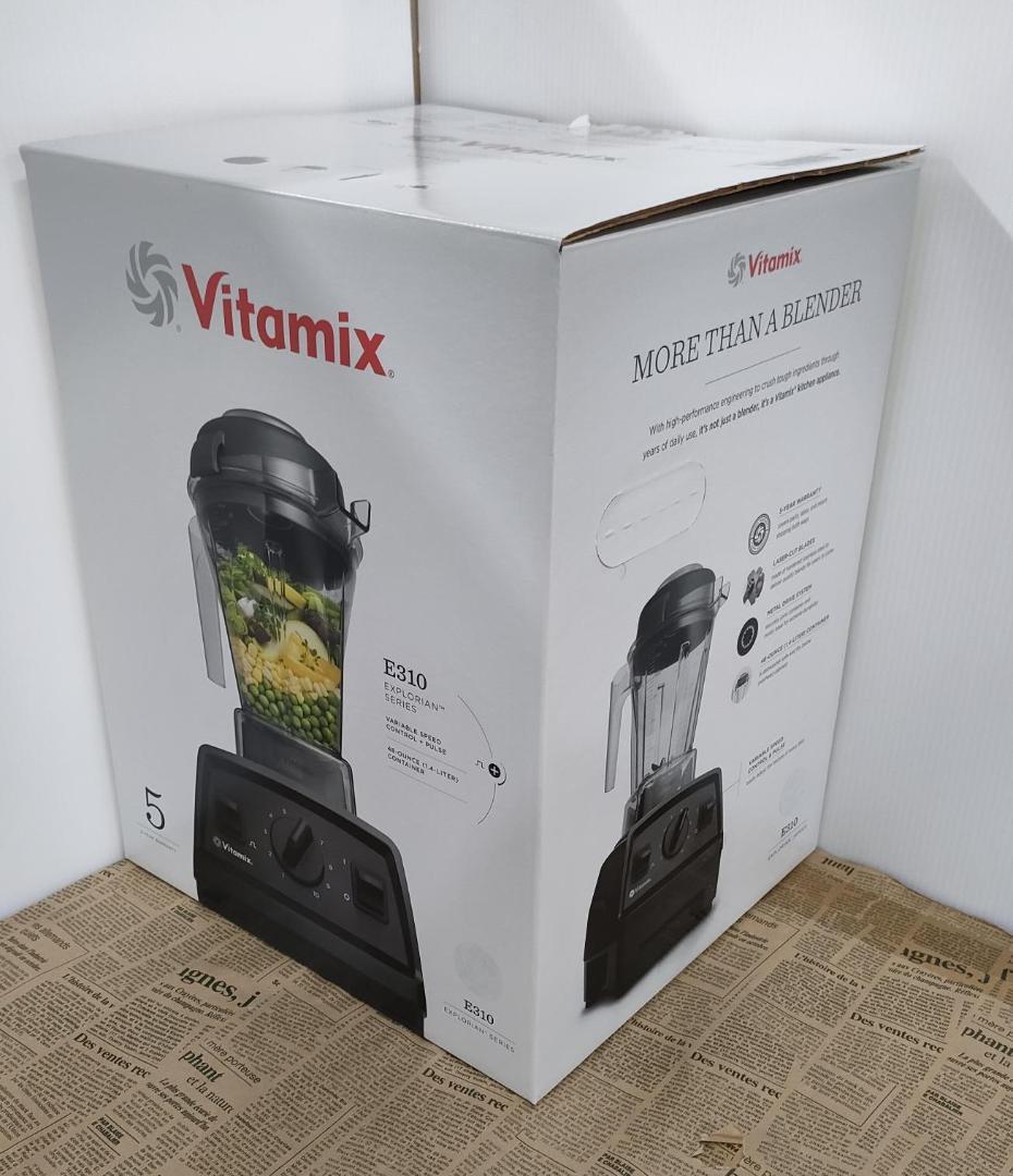 【美品】Vitamix E310 ホワイト 動作点検・除菌済