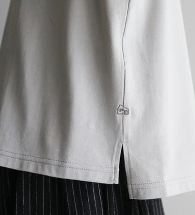 【新品】HUIS in house SUVIN COTTON 半袖ポロカットソー