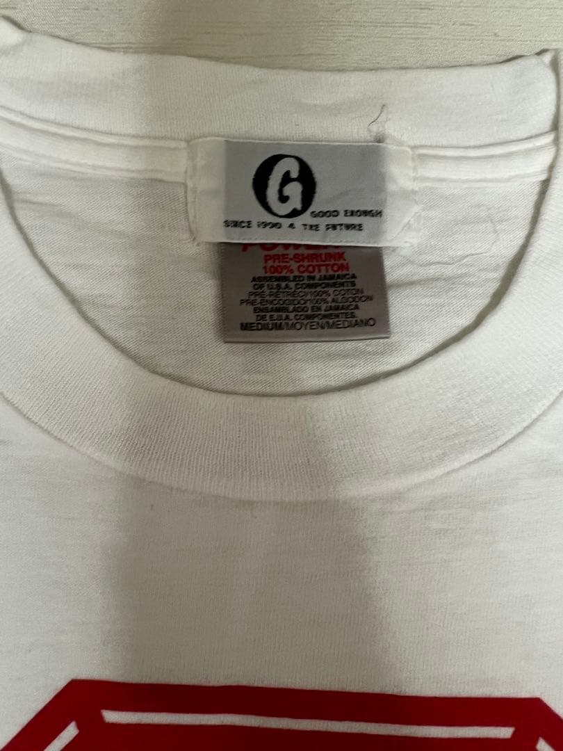 グッドイナフ　ホワイト Tシャツ