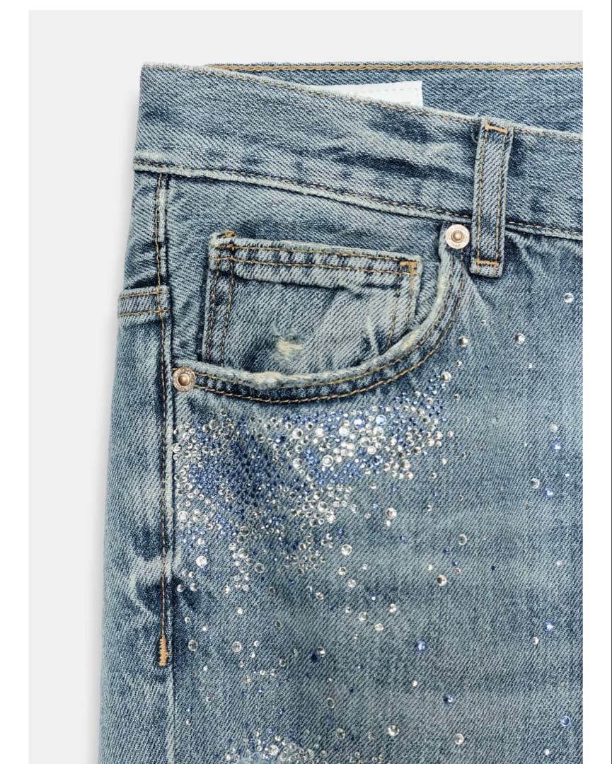 ZARA Galaxy Iラインデニム 新品未使用タグ付き