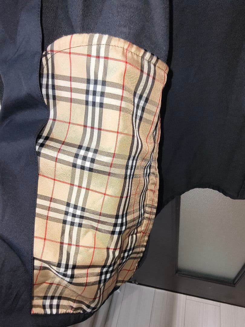 金*米様 BURBERRY GOLF ブラックナイロンジャケット LLサイズ