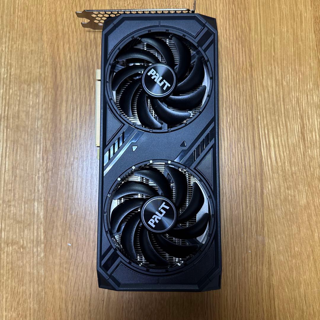 グラフィックボード・グラボ・ビデオカード PALIT GEFORCE RTX4070 DUAL 12GB