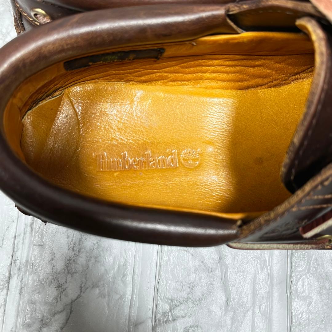 【希少】Timberland 3eye デッキシューズ　ダークブラウン　26㎝