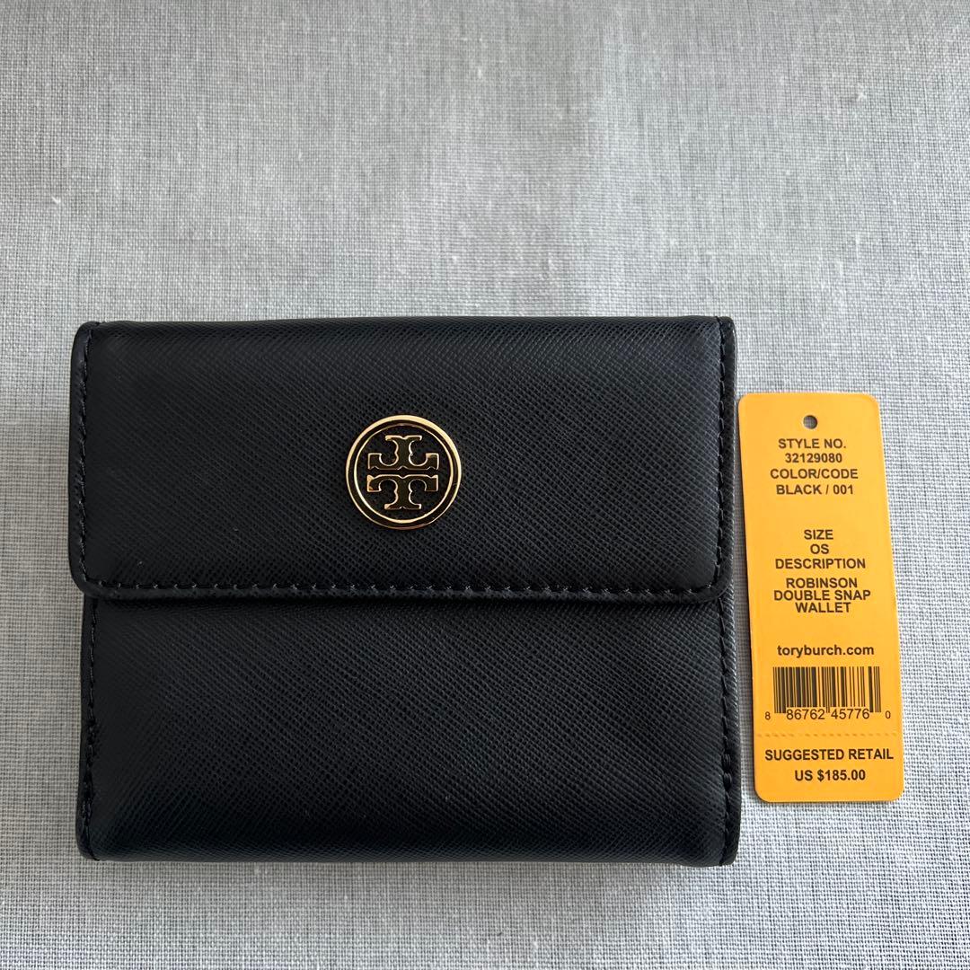 TORY BURCH トリーバーチ 二つ折財布 黒