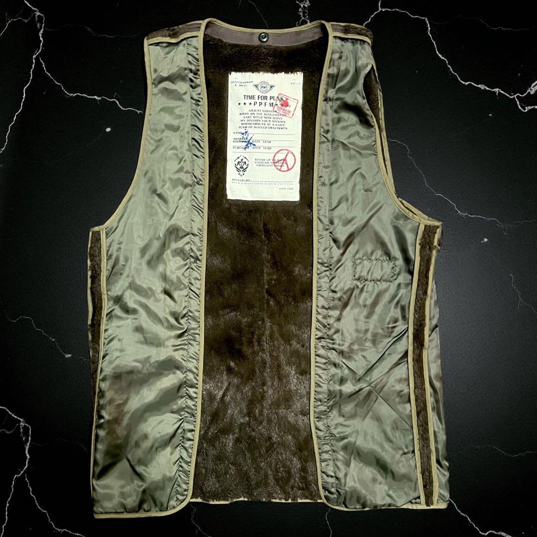 PPFM 00s モッズコート Real Fur Y2K アーカイブ M