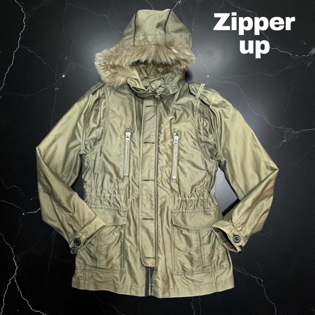 PPFM 00s モッズコート Real Fur Y2K アーカイブ M