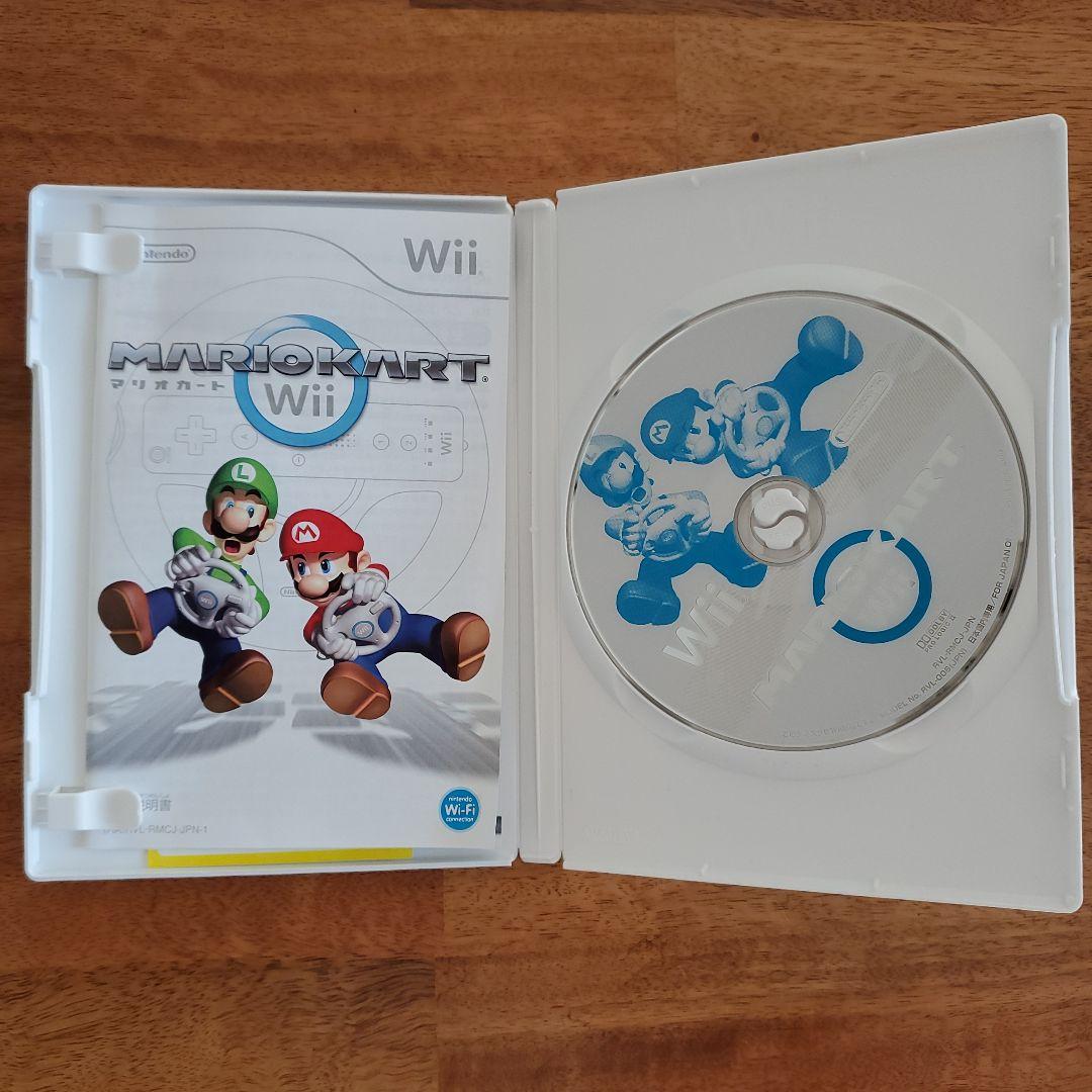 ★値下げ★　任天堂 Wii　 Wii本体 マリオカート　ハンドル　リモコン