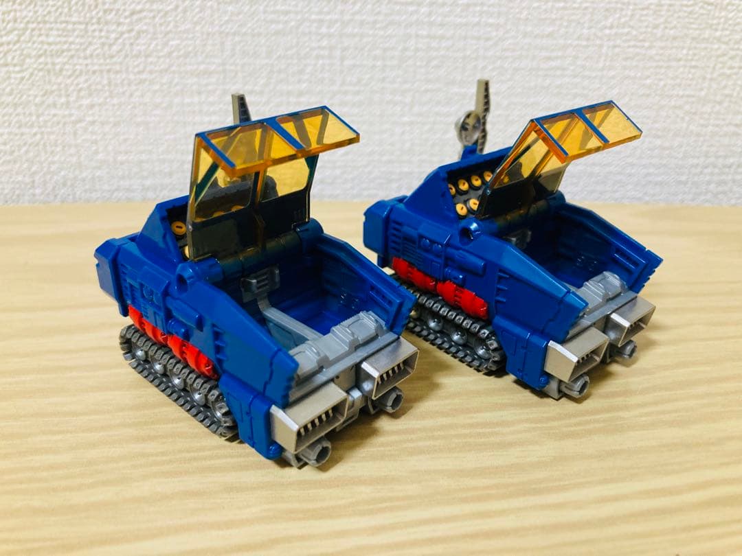 【第＊号】ダイアクロンロボットベース搭載マシンセット/コズモローラーD×2