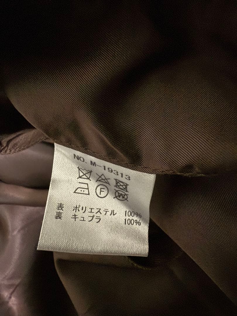 MR.OLIVE POLYESTER TWILL ダブル　テーラード