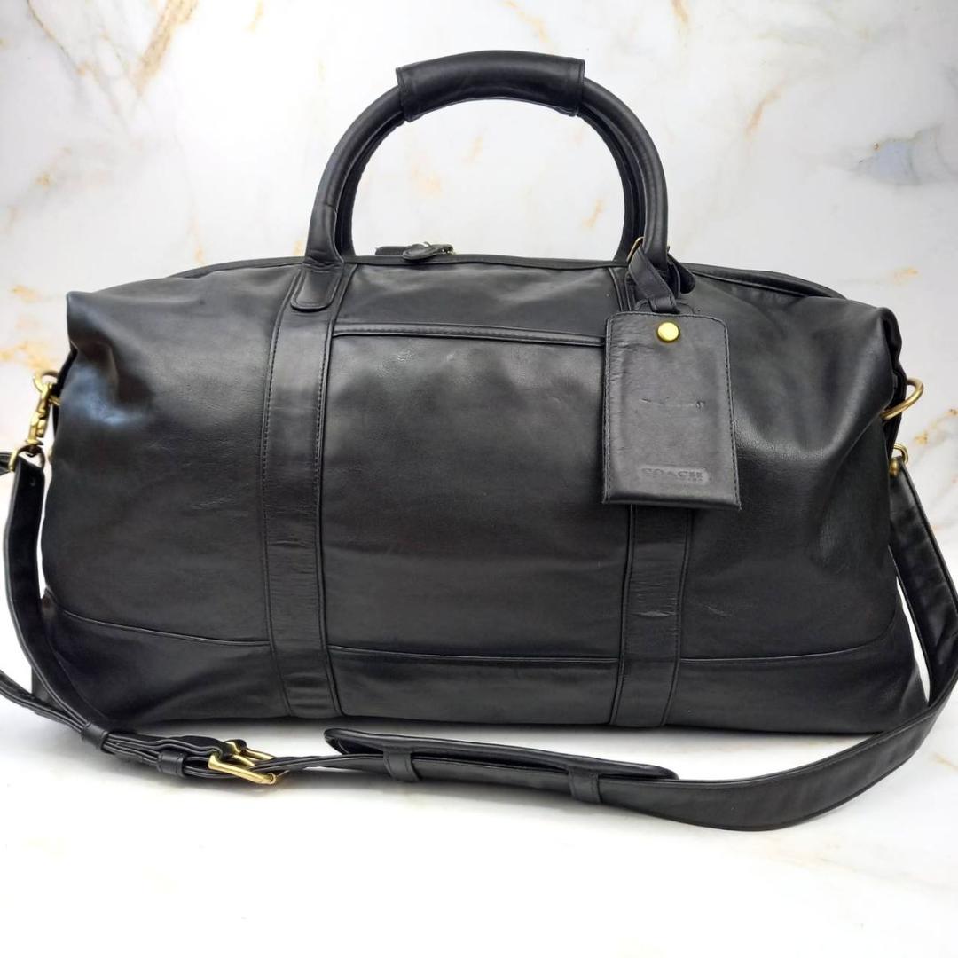 ✨良品✨ オールドコーチ ボストンバッグ ショルダー 2way レザー USA製