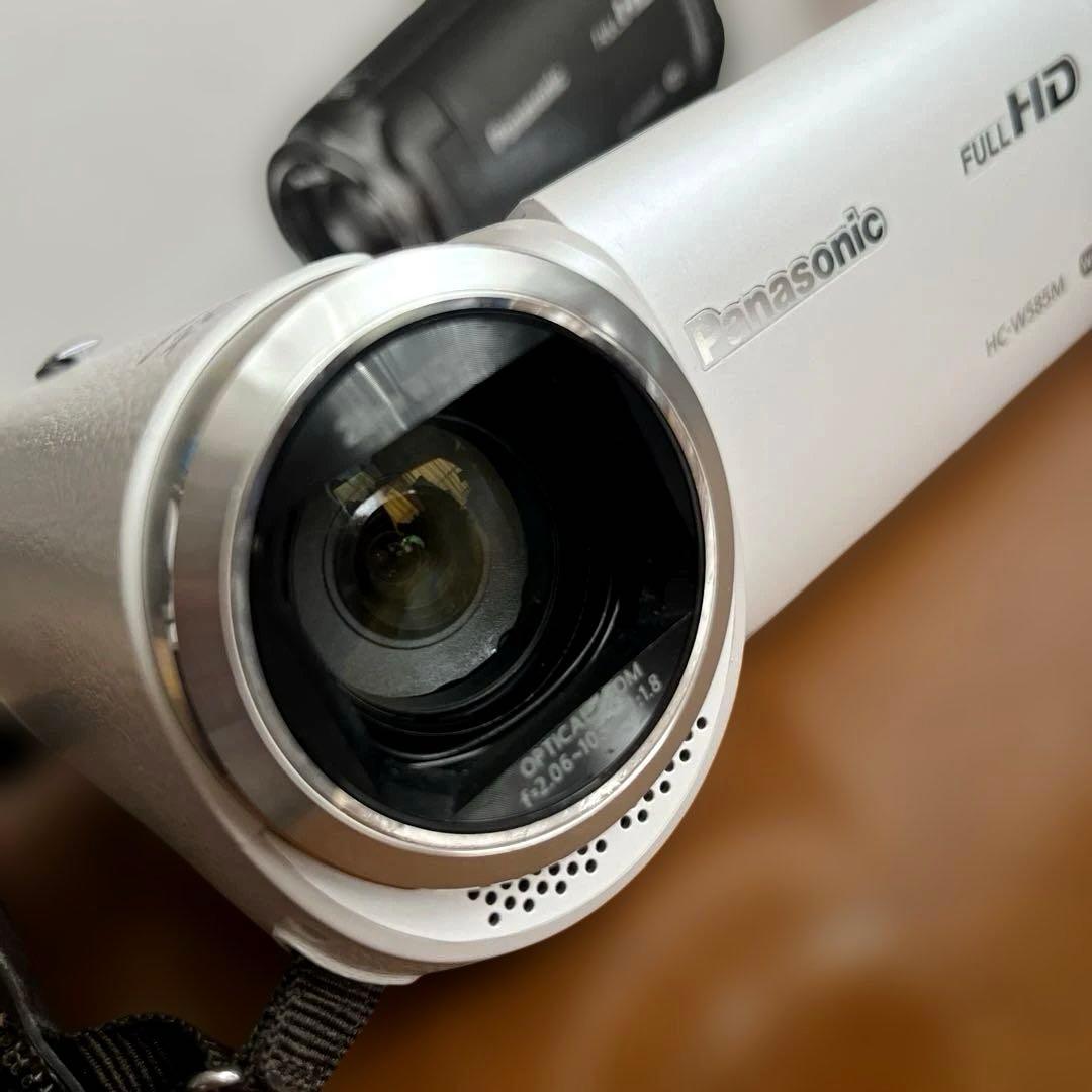Panasonic HC-W585M ビデオカメラ ホワイト