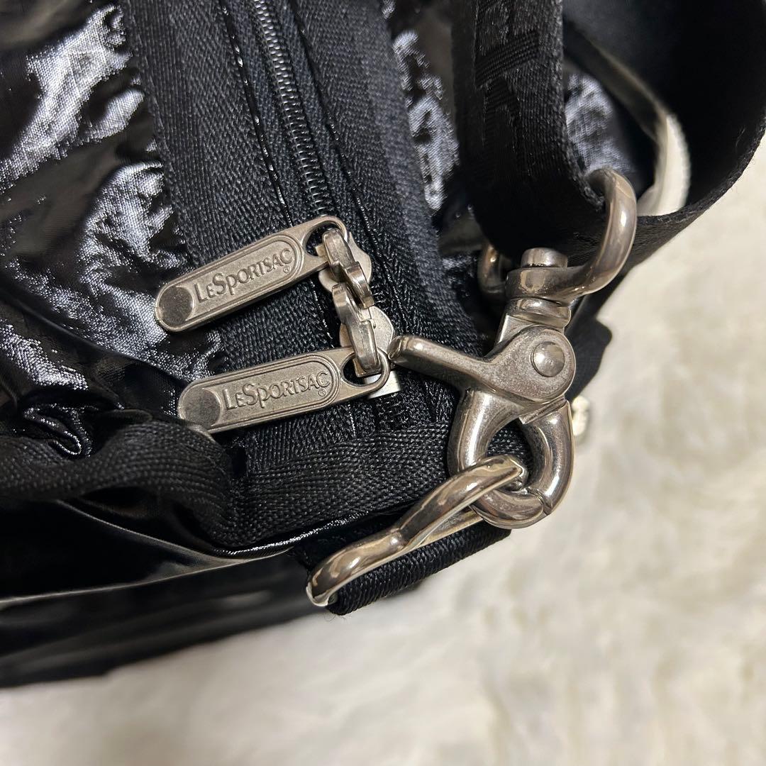 LESPORTSAC レスポートサック ボストンバッグ　2ウェイ　大容量　黒