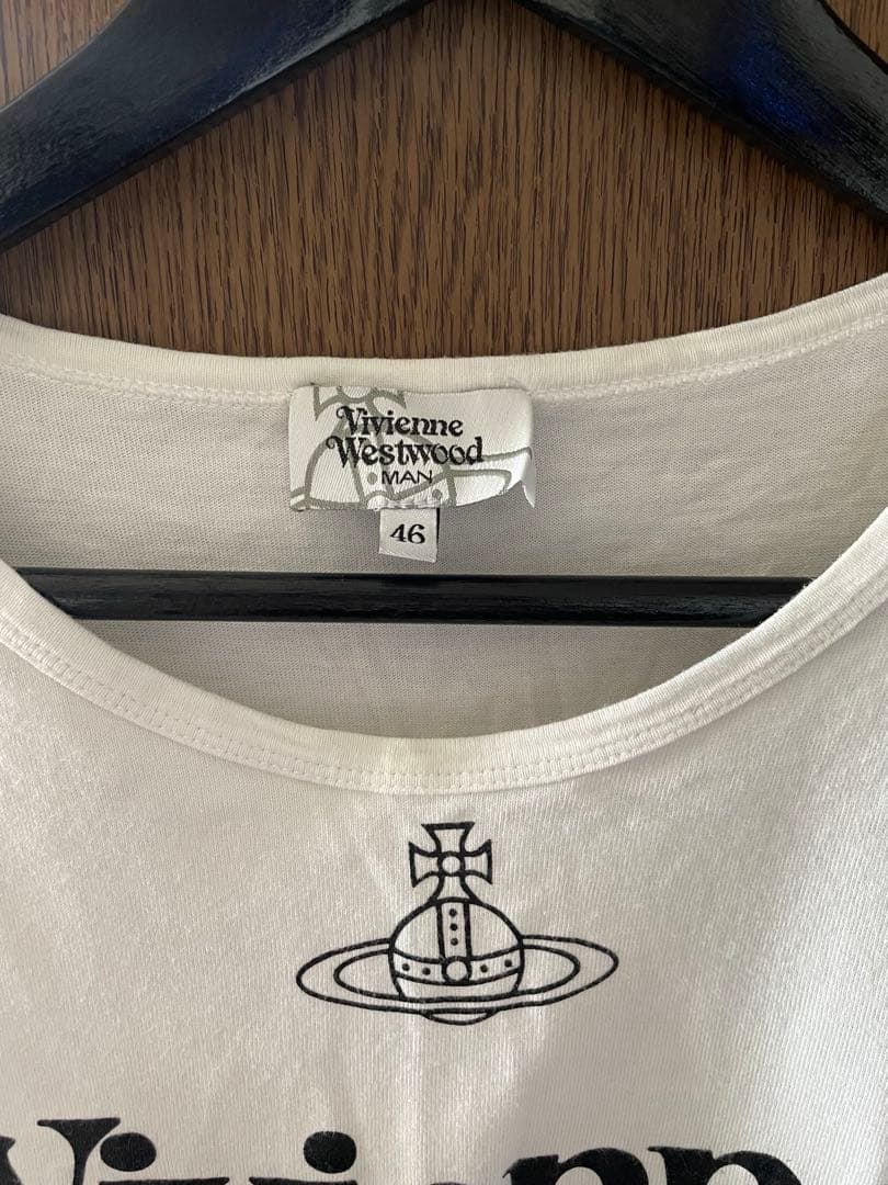 Vivienne Westwood ホワイト Tシャツ サイズ46