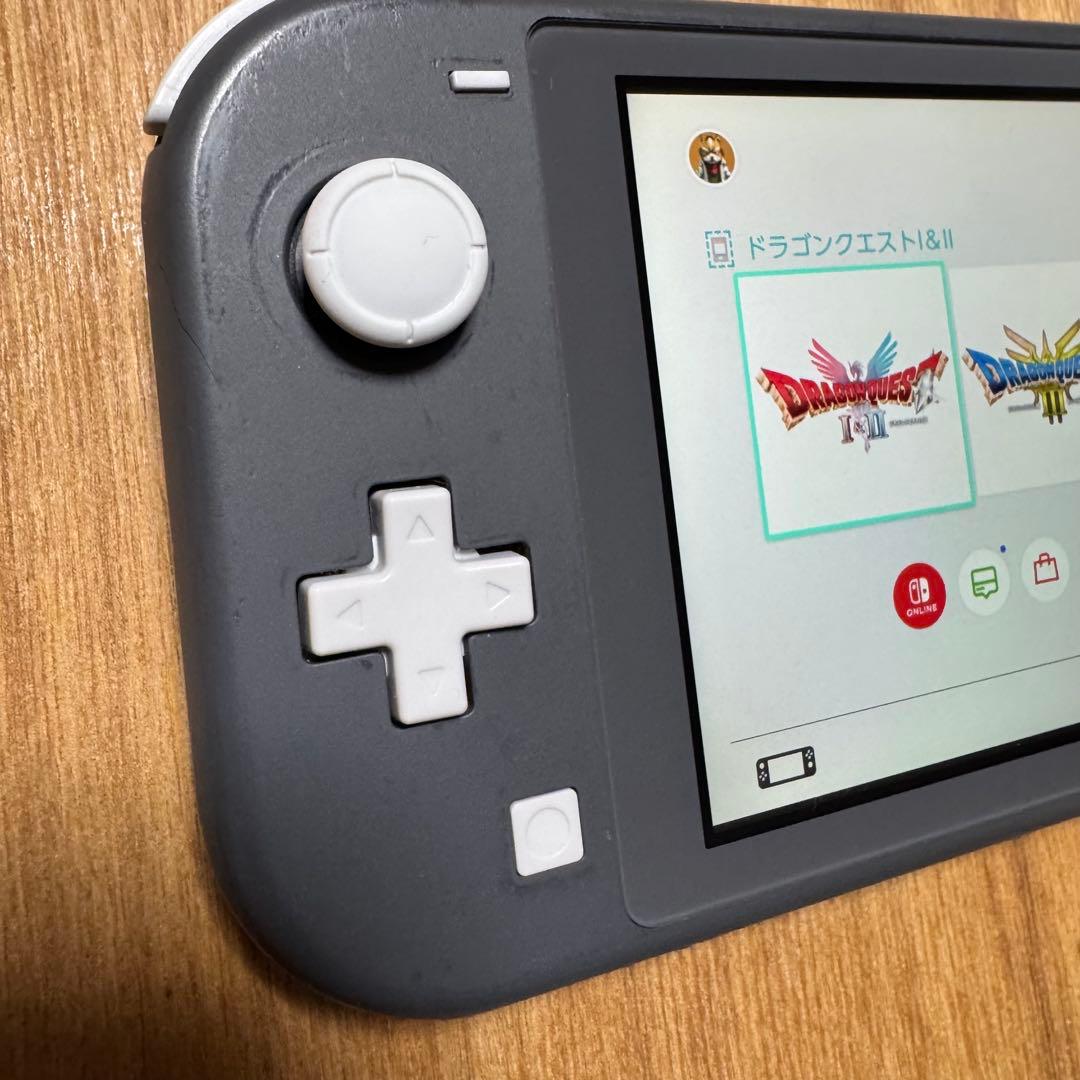 た*ん様 Switch Lite グレー 本体 microSD128GB 【ジャ