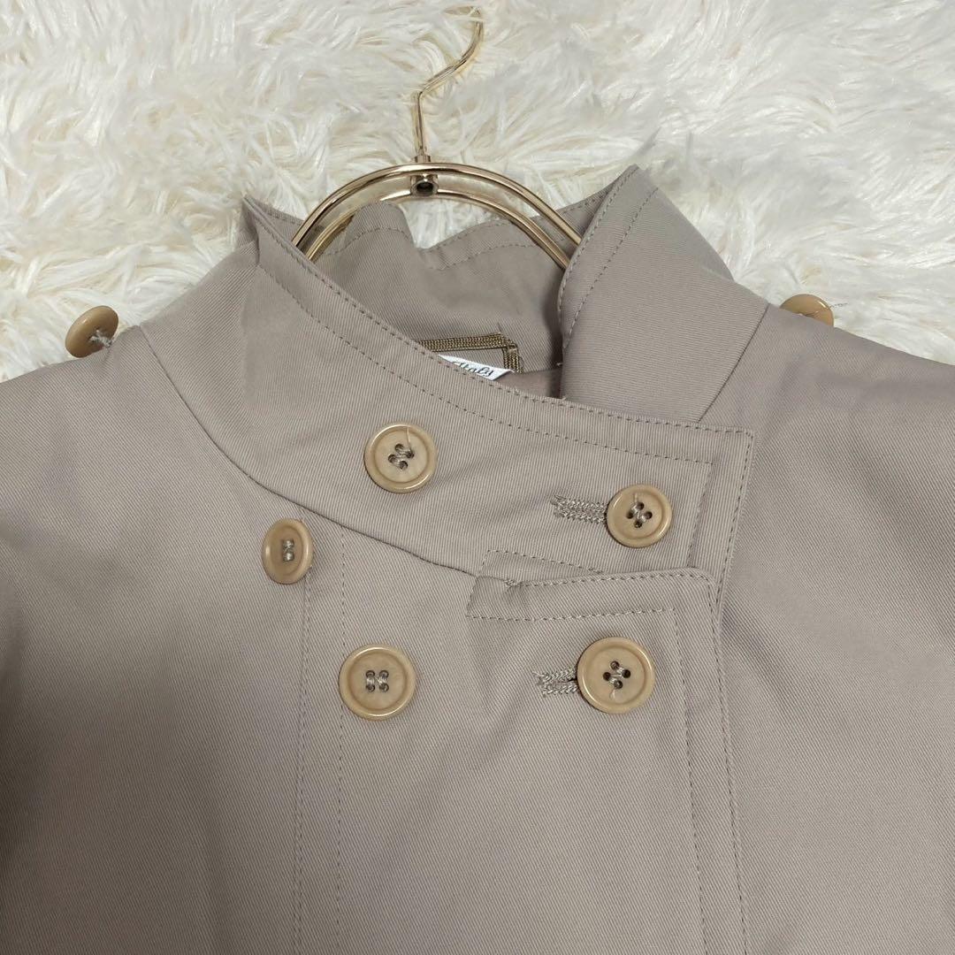MaxMara ロングコート ベージュ 42 キレイめ オフィス
