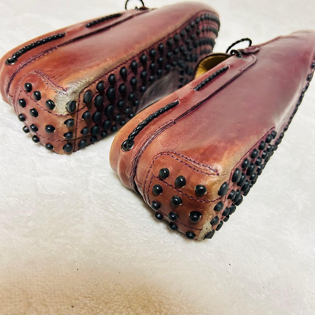 TOD’S トッズ ゴンミーニ Gommino ドライビングシューズ レザー
