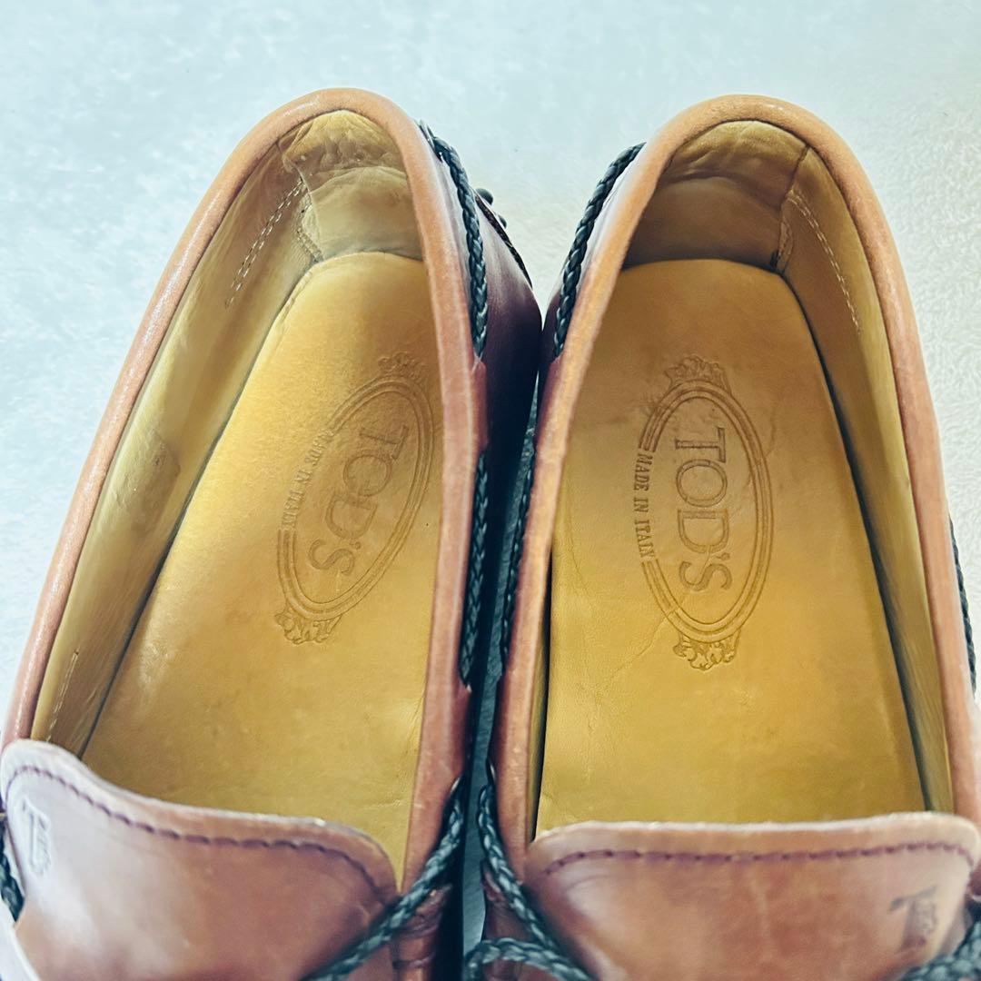TOD’S トッズ ゴンミーニ Gommino ドライビングシューズ レザー