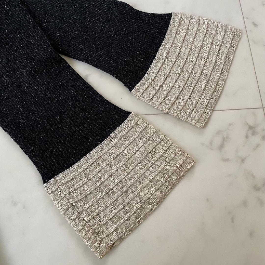 タグ付未使用品✨スーパービューティ バラモチーフ ラメ アンサンブル 42