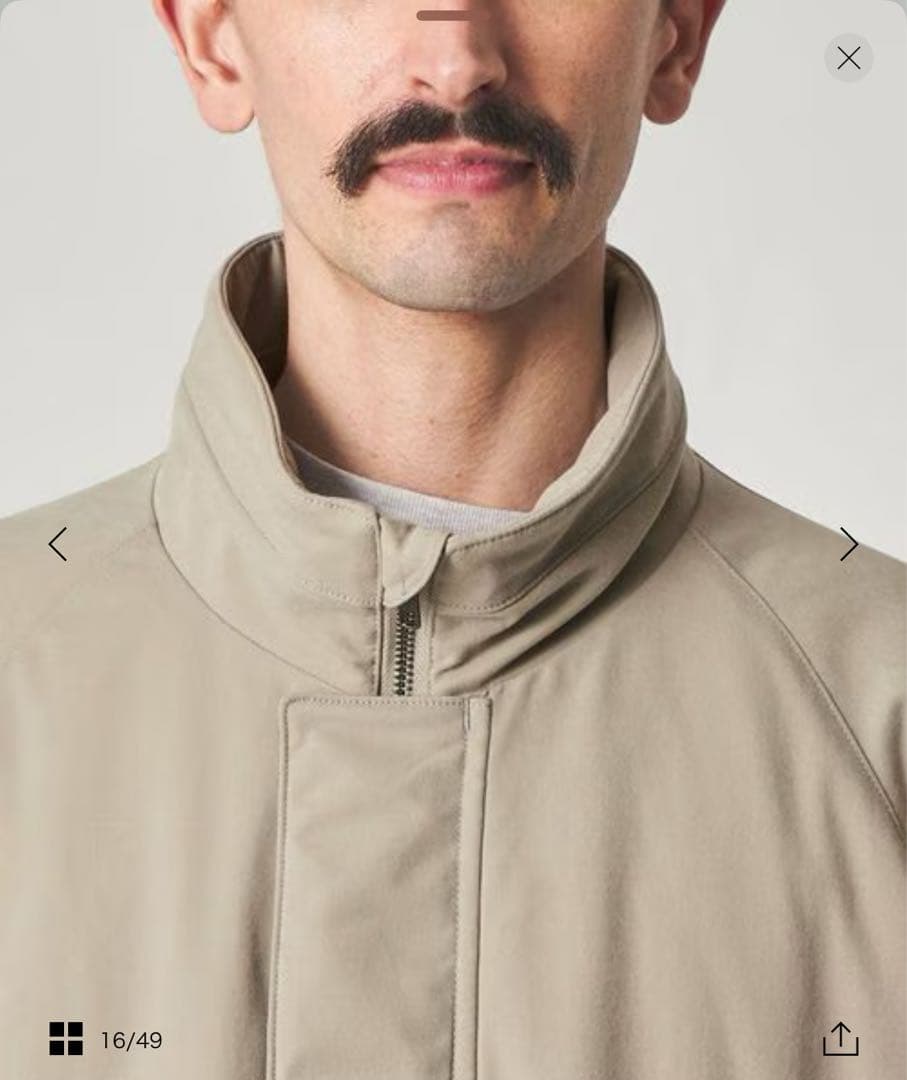 ＜Steven Alan＞ ブラッシュド パデッド スタンド コート