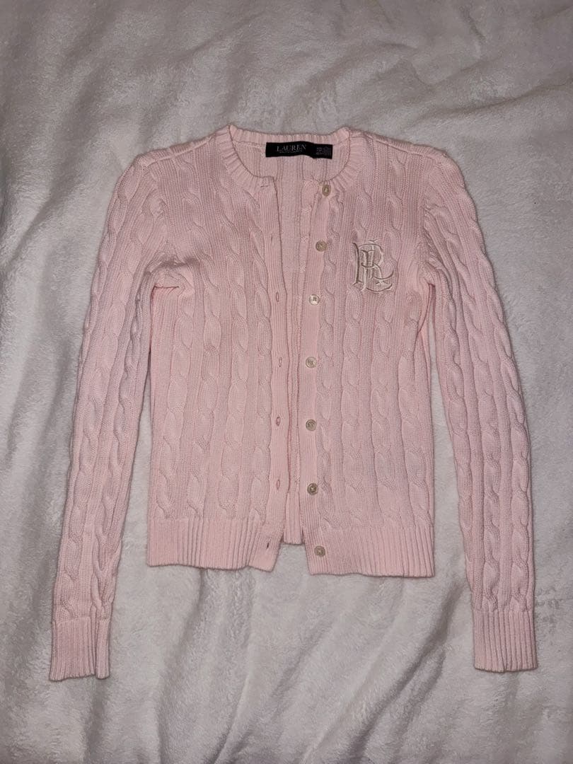 RALPH LAUREN ローレン ラルフローレン ケーブルニット カーディガン