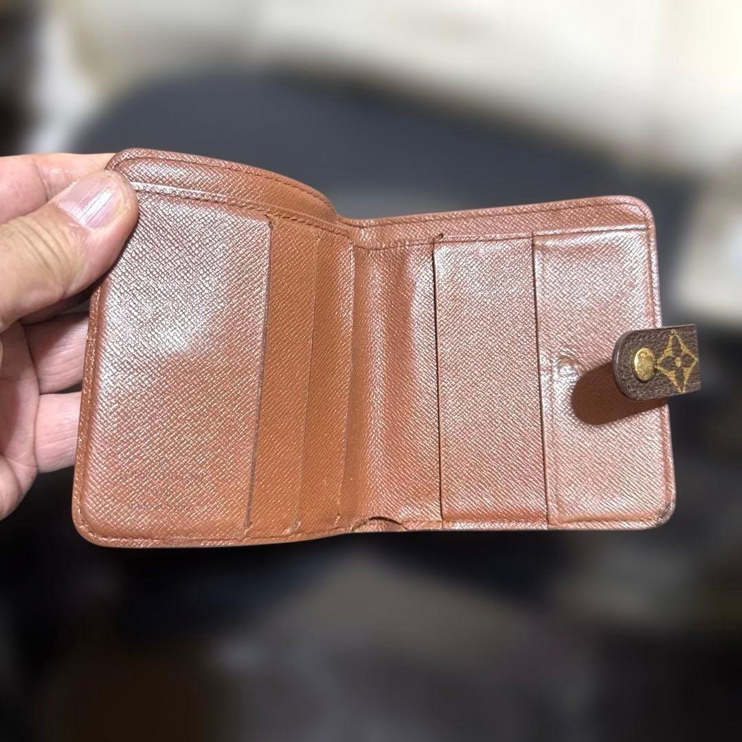 ③☆良品☆モノグラム♪コンパクトジップ 折り財布