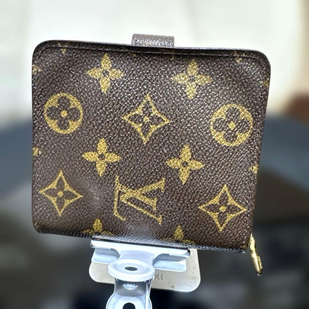 ③☆良品☆モノグラム♪コンパクトジップ 折り財布