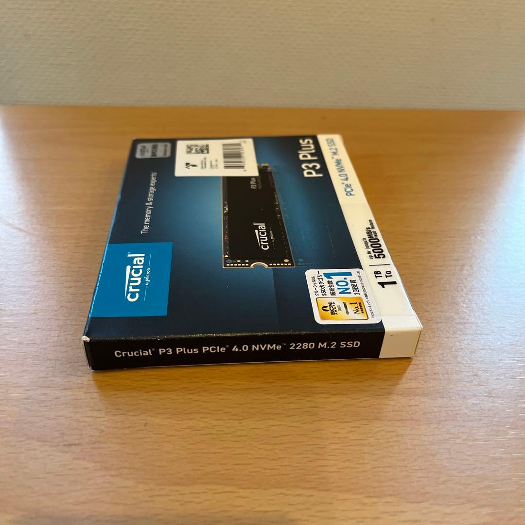 Crucial P3 Plus 1TB SSD CT1000P3PSS 新品