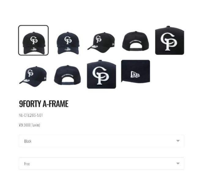 COOTIE 　NEWERA　 9FORTY A-Frame