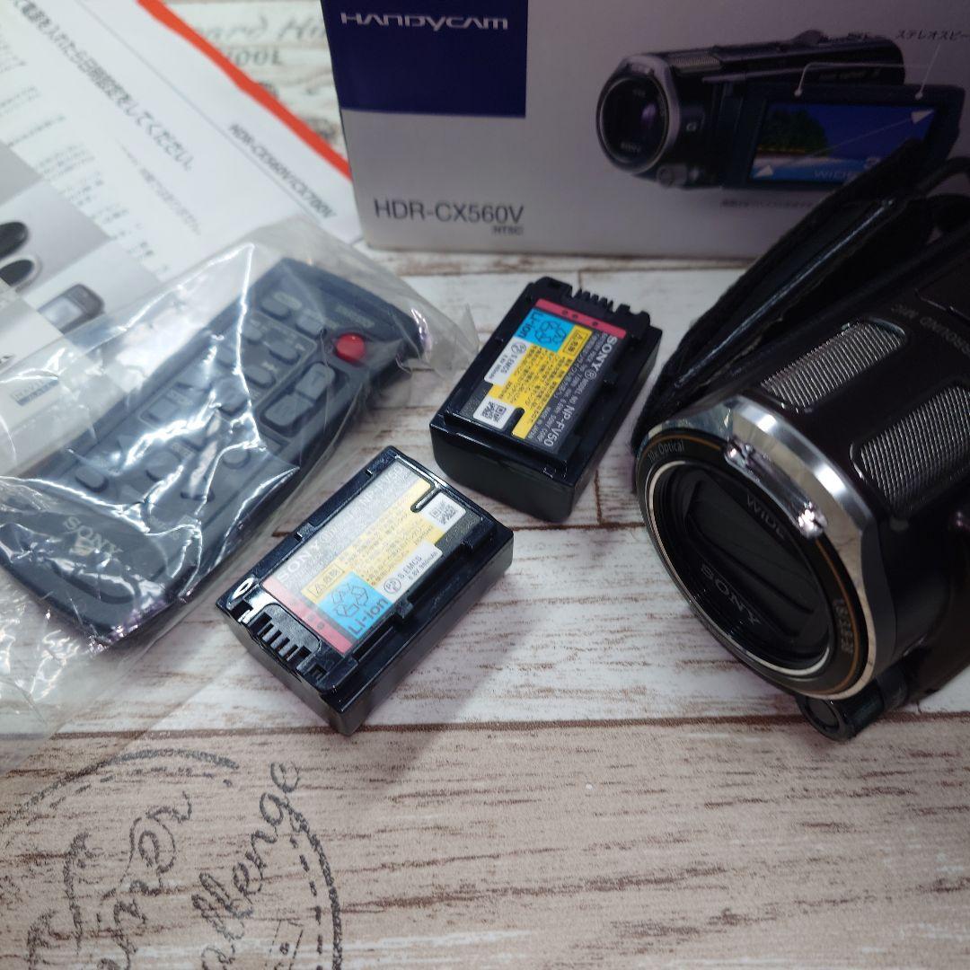 SONY HDR-CX560V ハンディカム　ビデオカメラ