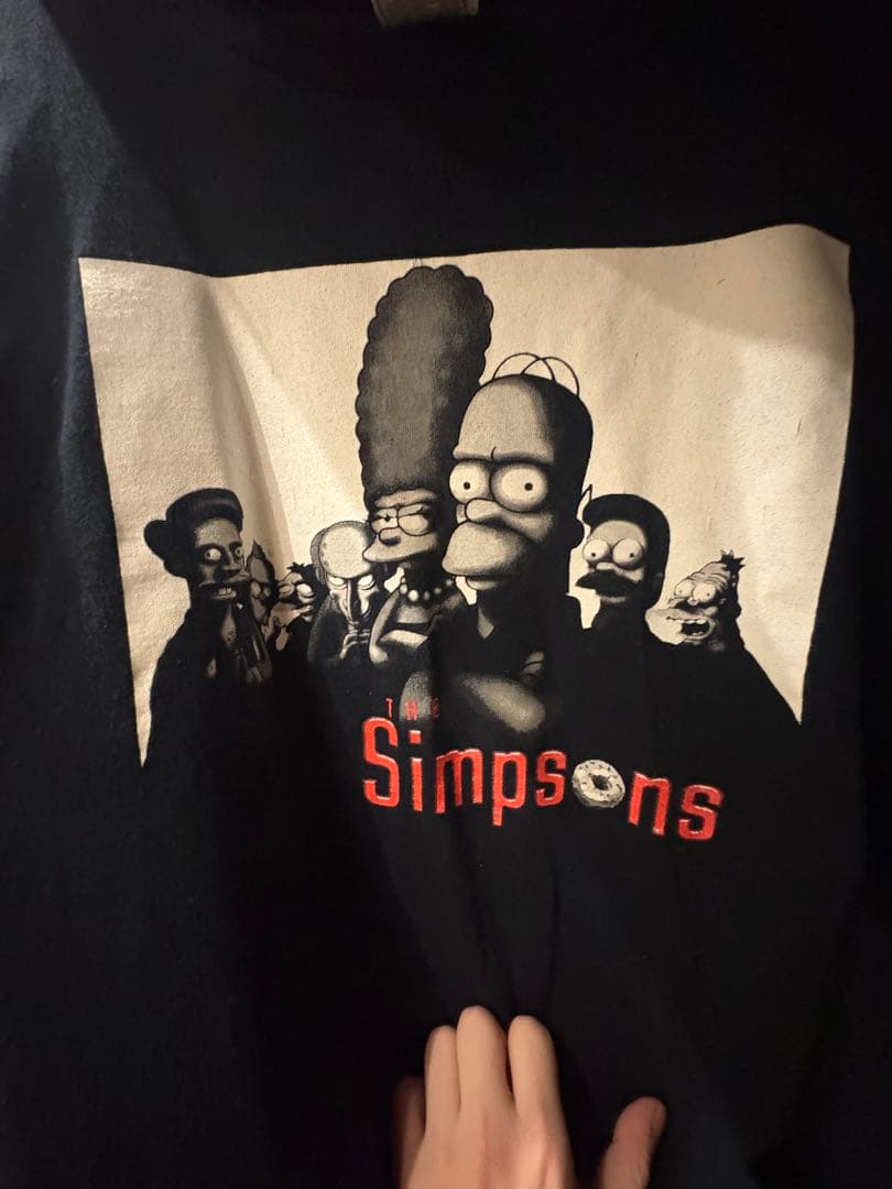 The Simpsons Tシャツ XL 黒