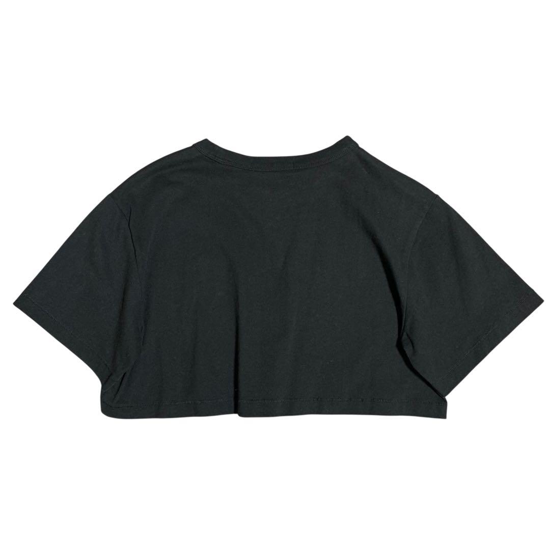 alexanderwang クロップドTシャツ ブラック【XS】半袖