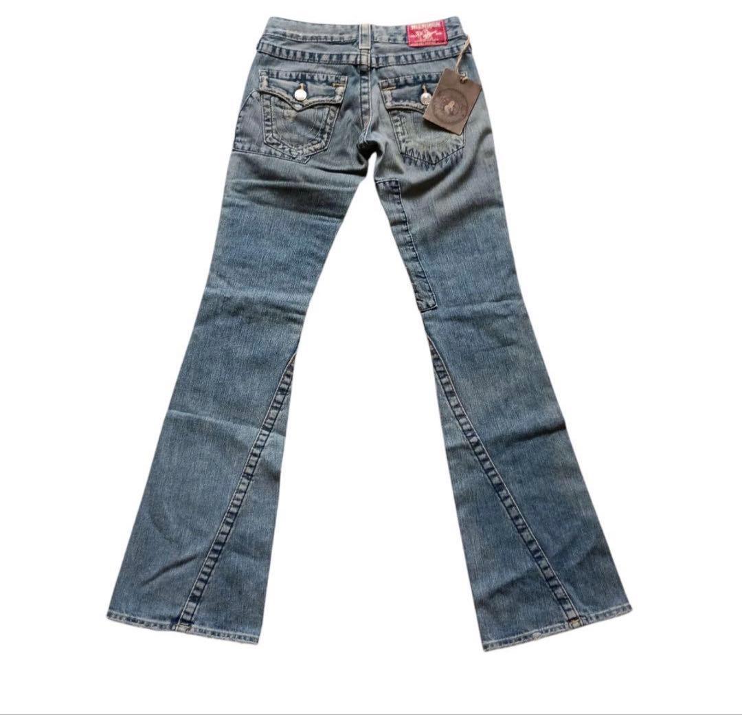 True Religion ブーツカットデニム パッチワーク 新品タグ付き